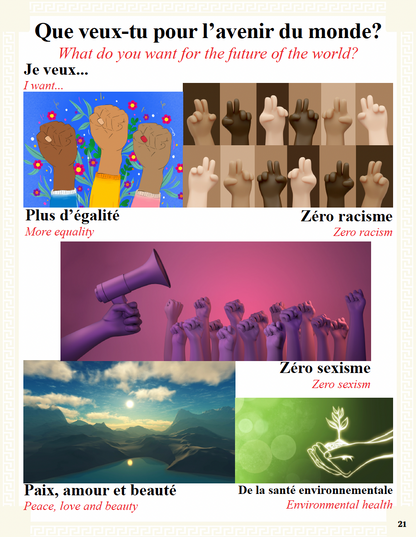 Communication Guide: Quichotte et Moi: Voulons Beaucoup de Choses, Book Seven in the Novice Low "Aventures" Septology