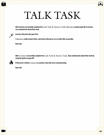 Communication Guide: Quichotte et Moi: Voulons Beaucoup de Choses, Book Seven in the Novice Low "Aventures" Septology