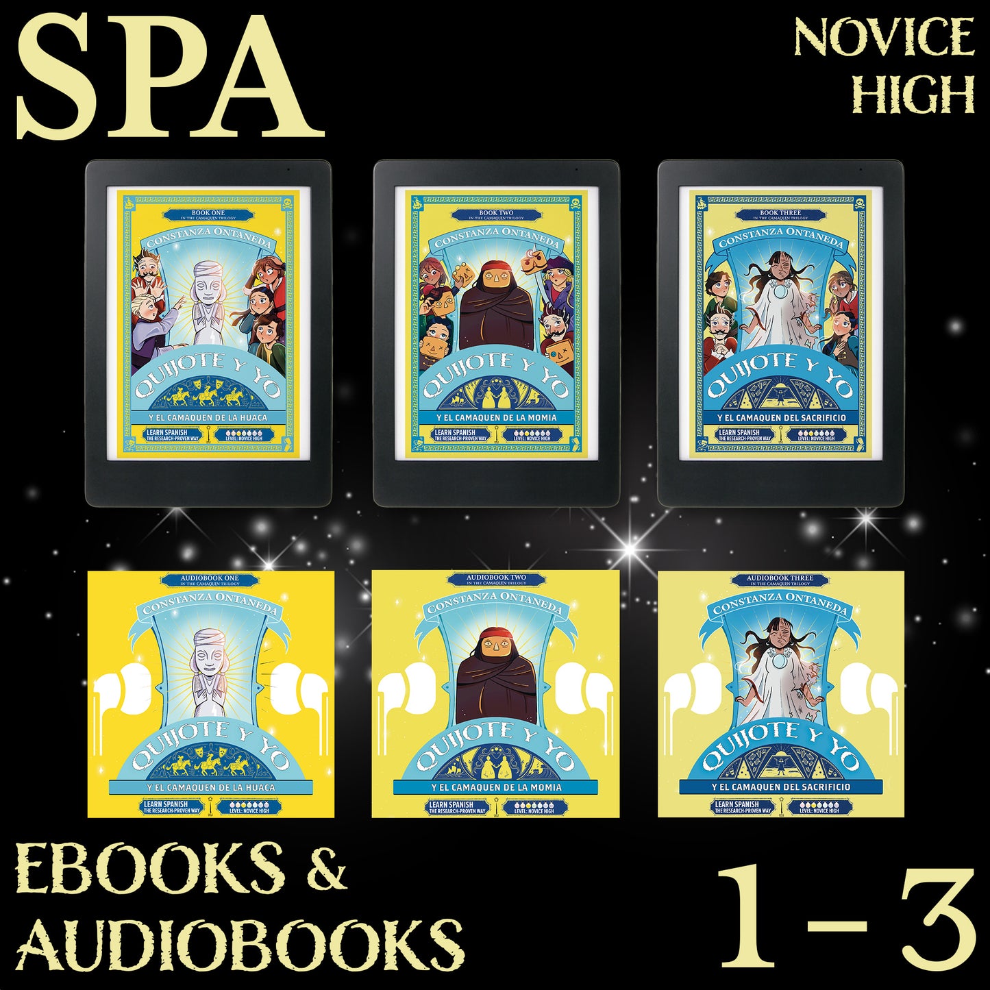 Spanish Novice High Ebooks & Audiobooks Package